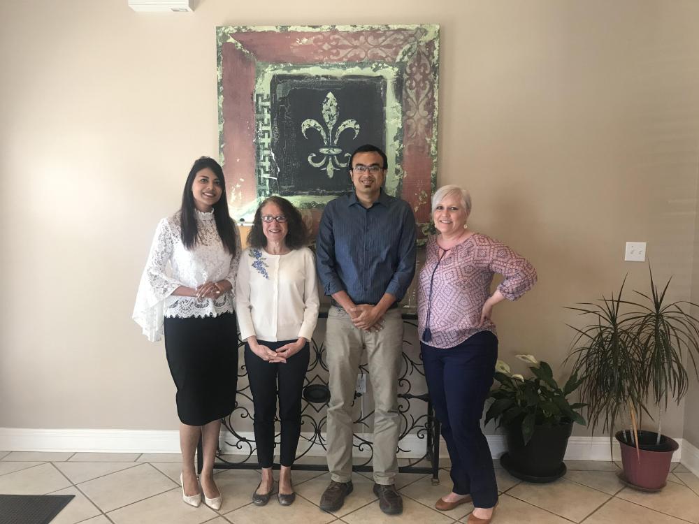 The Haque Family in Hunter's Trace