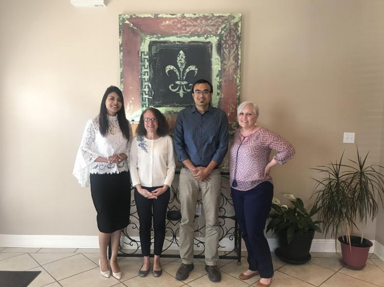 The Haque Family in Hunter's Trace