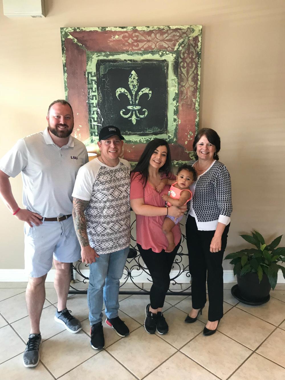 The Galey Family in Hidden Farm