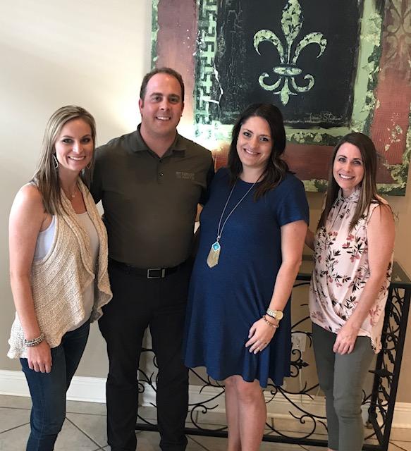 The Gerace Family in Rose Garden