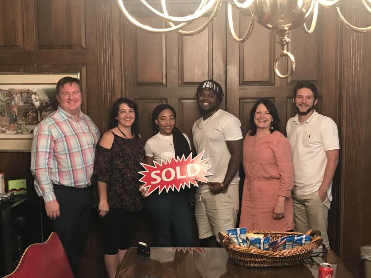 Gary and Bianca in Westwood Crossing