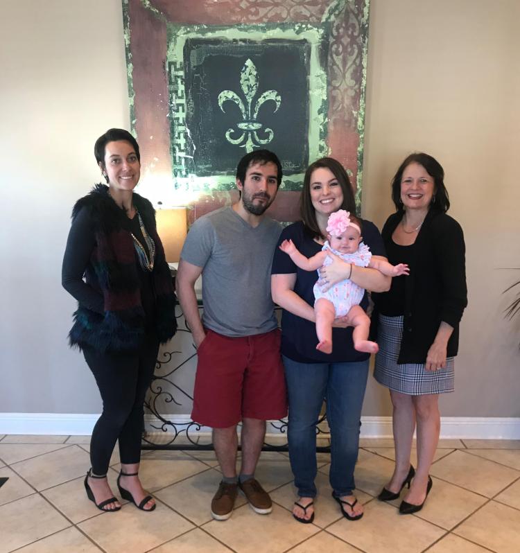 The Luther Family in Hidden Farms