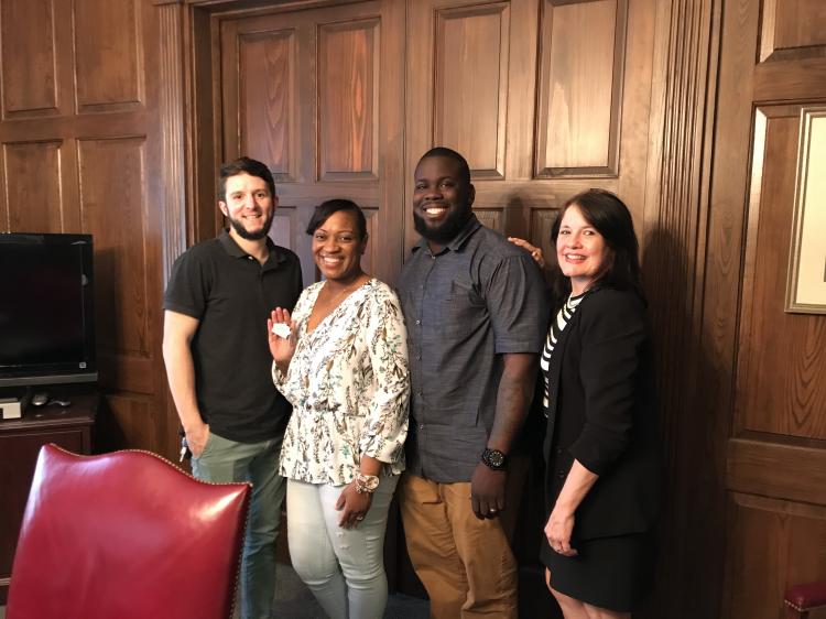 The Pajeaud Family in Brentwood