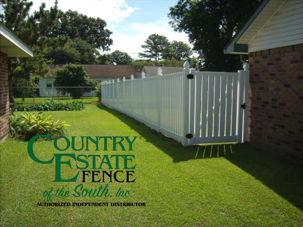 Vinyl Fencing Country Estate Fence of The South Vinyl & Aluminum Fencing