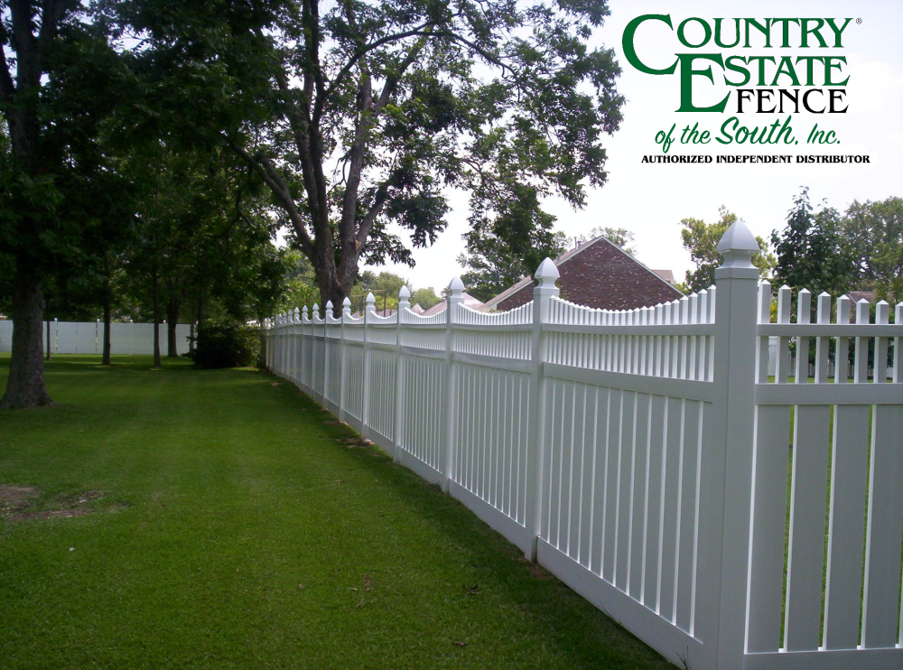 Vinyl Fencing Country Estate Fence of The South Vinyl & Aluminum