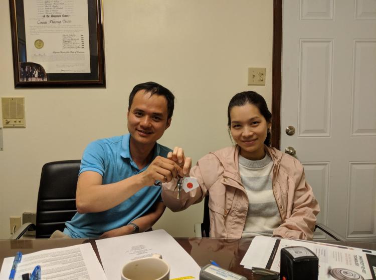 The Tran Family in Brentwood