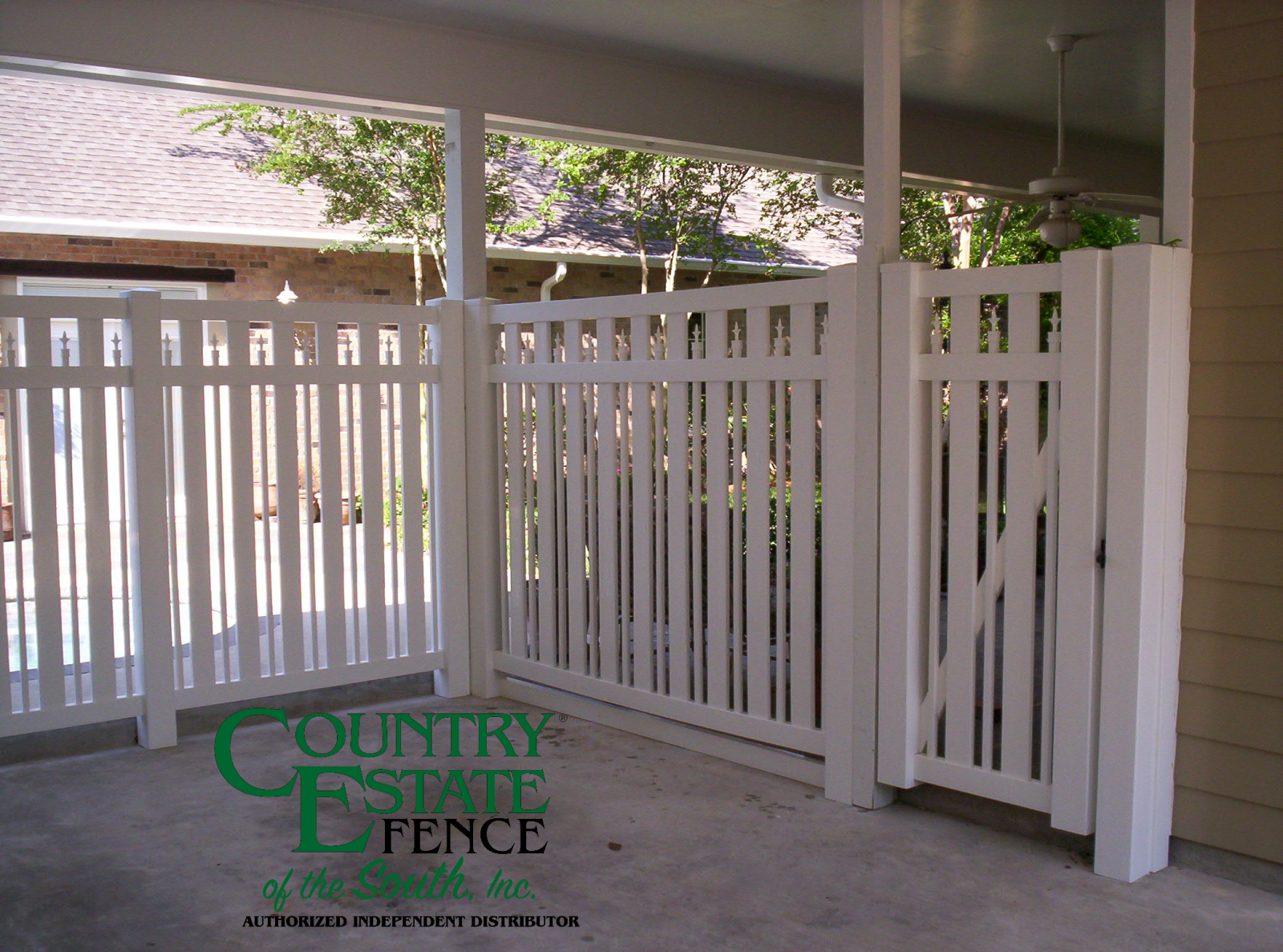 Patio & Carport Enclosures - Country Estate Fence of The South - Vinyl & Aluminum Fencing