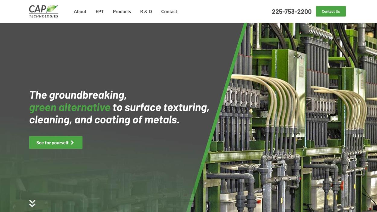 CAP Technologies - Website - After