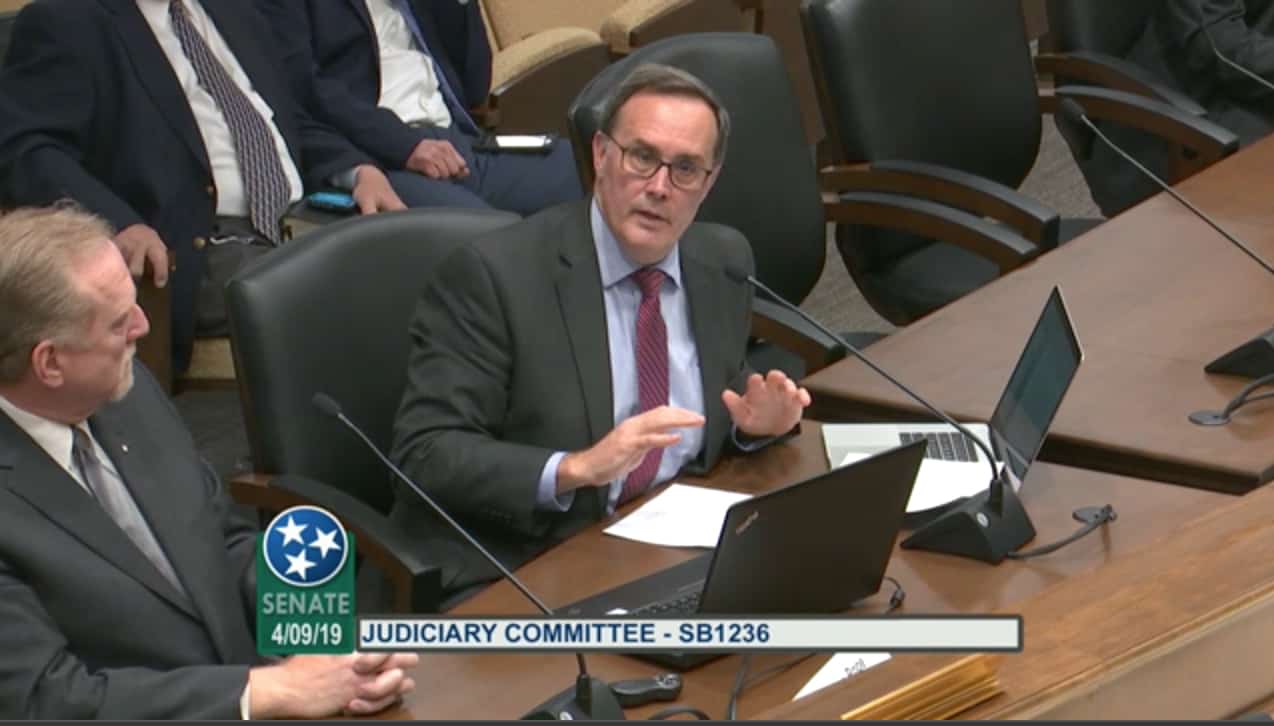 FACT President David Fowler before the TN Senate Judiciary Committee April 2019