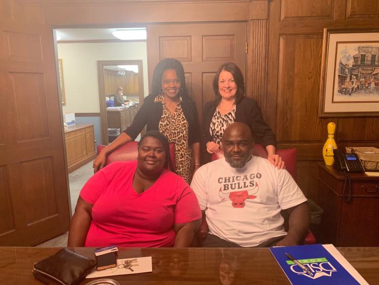 The Overton Family in Brentwood