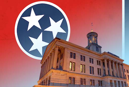 TN Capitol and TN flag