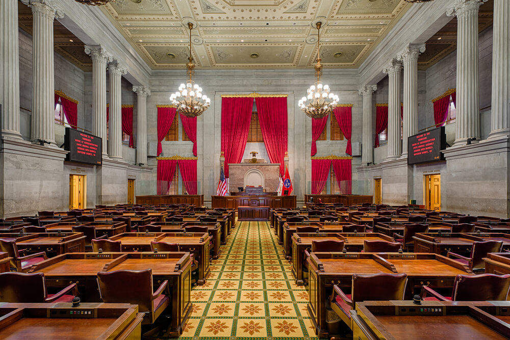 inside the Tennessee House chamber