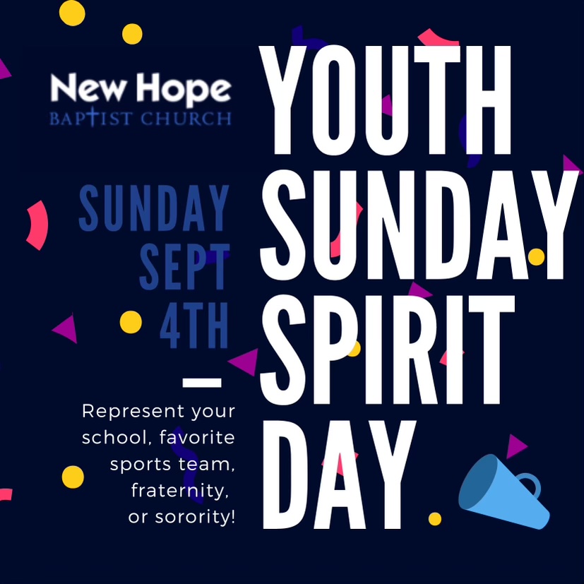 Youth Sunday Spirit Day