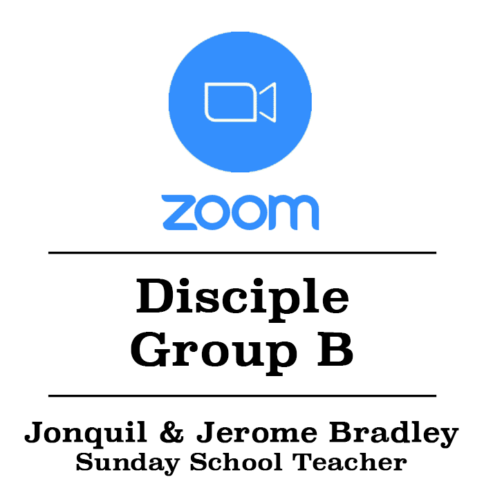 Zoom Class Button w:Jonquil & Jerome Bradley