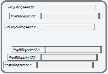 custom fields listing before alignment