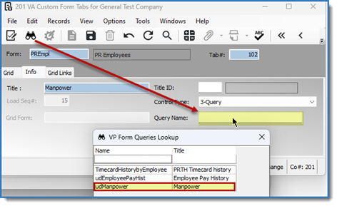 VA Custom Form Tabs