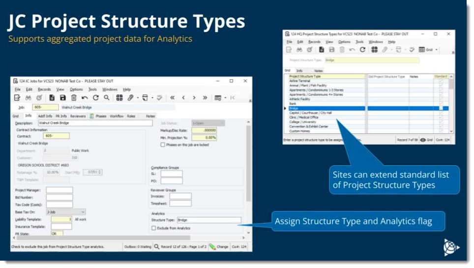 JC Project Structures