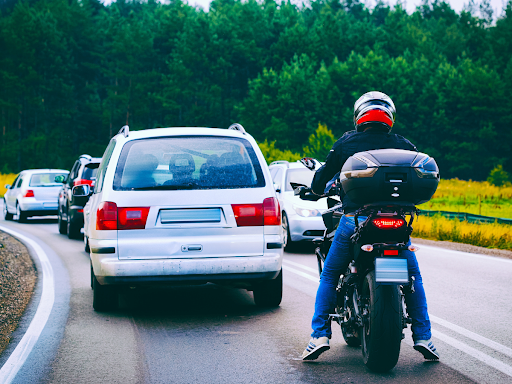 Moto In Traffic