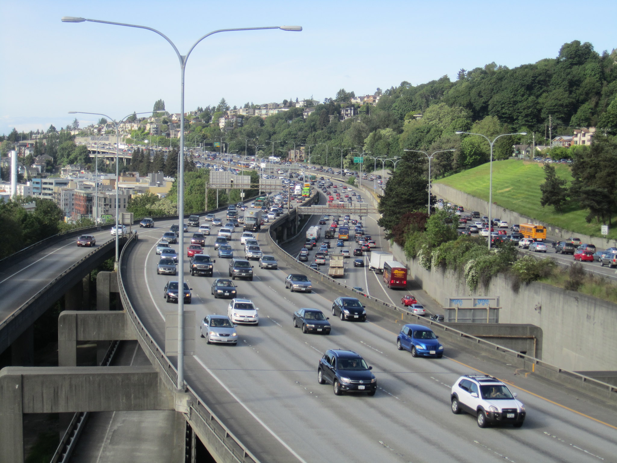 Seattle Freeway Traffic